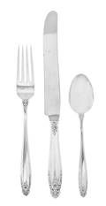 An American Silver Flatware Service