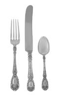 An American Silver Part Flatware Service