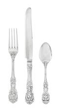 An American Silver Part Flatware Service