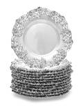 A Set of Twelve American Silver Bread Plates