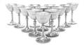 A Set of Twelve Matching American Silver Cordials