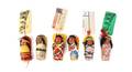 Six Mailing Souvenir Skookum Dolls