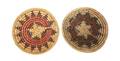 Two Jicarilla Apache Wedding Baskets