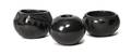 Three Pueblo Blackware Bowls