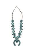 A Zuni Squash Blossom Necklace