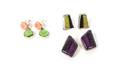 Three Pairs of Earrings