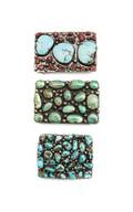 Three Southwestern Belt Buckles