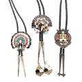 Three Zuni Bolo Ties