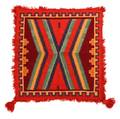 A Navajo Germantown Sunday Saddle Blanket
