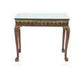 An Irish George III Chinoiserie Lacquered Side Table