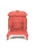 A Painted Glenwood Cast Iron Parlor Stove