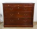 An English Mahogany Chest of Drawers