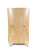 A Contemporary Beechwood Armoire