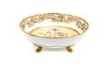 A Limoges Porcelain Hand Painted Fruit Bowl