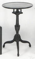 Philadelphia Federal mahogany candlestand ca 1800