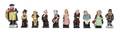 Ten English Porcelain Figures