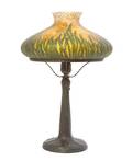 A Handel Mosserine Table Lamp