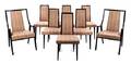 A Set of Eight Harvey Probber Lacquered Chairs