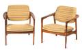 A Pair of Dux Teak Lounge Chairs