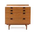 A Finn Juhl Walnut Chest of Drawers for Baker