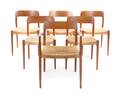 A Niels Moller Teak Dining Suite