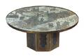 A Philip and Kelvin Laverne Bronze Low Table