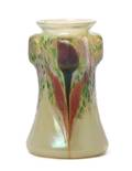 An Austrian Iridescent Glass Vase attributed to Loetz