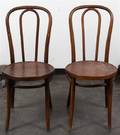A Set of Three Thonet Bentwood Side Chairs