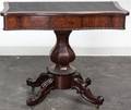 A Victorian Style Mahogany Console Table