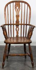 An American Oak Windsor Chair