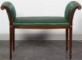 An Edwardian Mahogany Window Seat