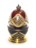 A Theo Faberge Egg Form Music Box