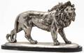 A Silvered Bronze Animalier Figure