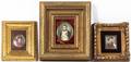 Three Continental Portrait Miniatures