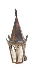 A Gothic Revival Cast Metal Lantern