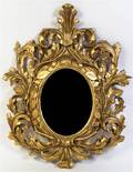 A Louis XV Style Giltwood Mirror