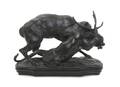 A French Bronze Animalier Group