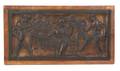 A Neoclassical Cast Metal Relief Plaque