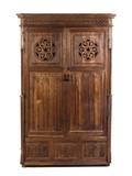 A Gothic Revival Oak Cupboard