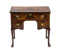 A George I Walnut Lowboy