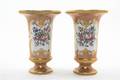 A Pair of English Porcelain Vases