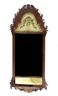An American Chippendale Style Mahogany Pier Mirror