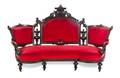 A Victorian Walnut Triple Back Settee