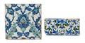Two Syrian Pottery Tiles