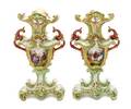 A Pair of Paris Porcelain Vases