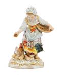 A Meissen Porcelain Figural Group