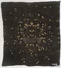 New England crewel embroidered coverlet ca 1800
