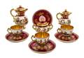 A Royal Vienna Porcelain Tea Service