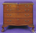 New England Chippendale mahogany chest ca1770