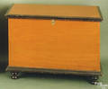 Pennsylvania late Federal painted poplar blanket chest ca 1830